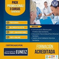 PACK PROMOCIÓN_ 3 CURSOS GENÉRICOS